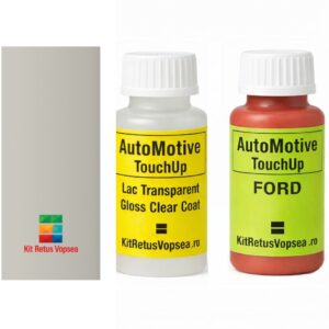 Kit corector vopsea cu pensula Ford Edge FRD08:WS (White Suede) ,FRD08:WS, 8VJ, WS, 8VJAWHA, 8VJAXWA, FA08:WS, M7193