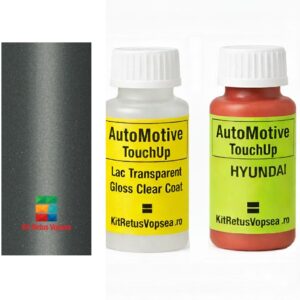 Kit corector vopsea cu pensula Hyundai Elantra GT HY96001 (Gris Mediterraneo), HY96001, GME