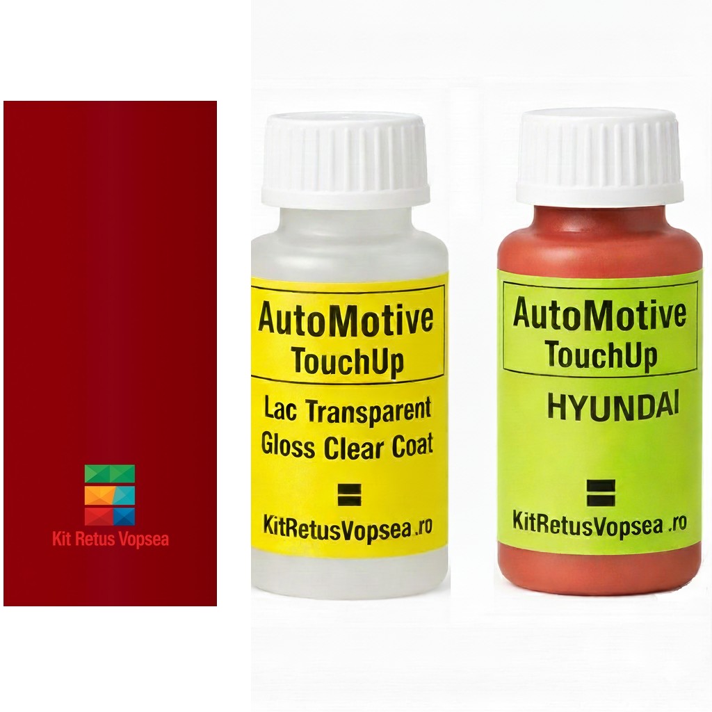 Kit corector vopsea cu pensula Hyundai Elantra HY3005 (Samba Red), HY3005, VX, ROKHY3005
