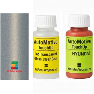 Kit corector vopsea cu pensula Hyundai Elantra HY9719 (Exotic Silver), HY9719, TT, INDHY9719, ROKHY0206, 550862