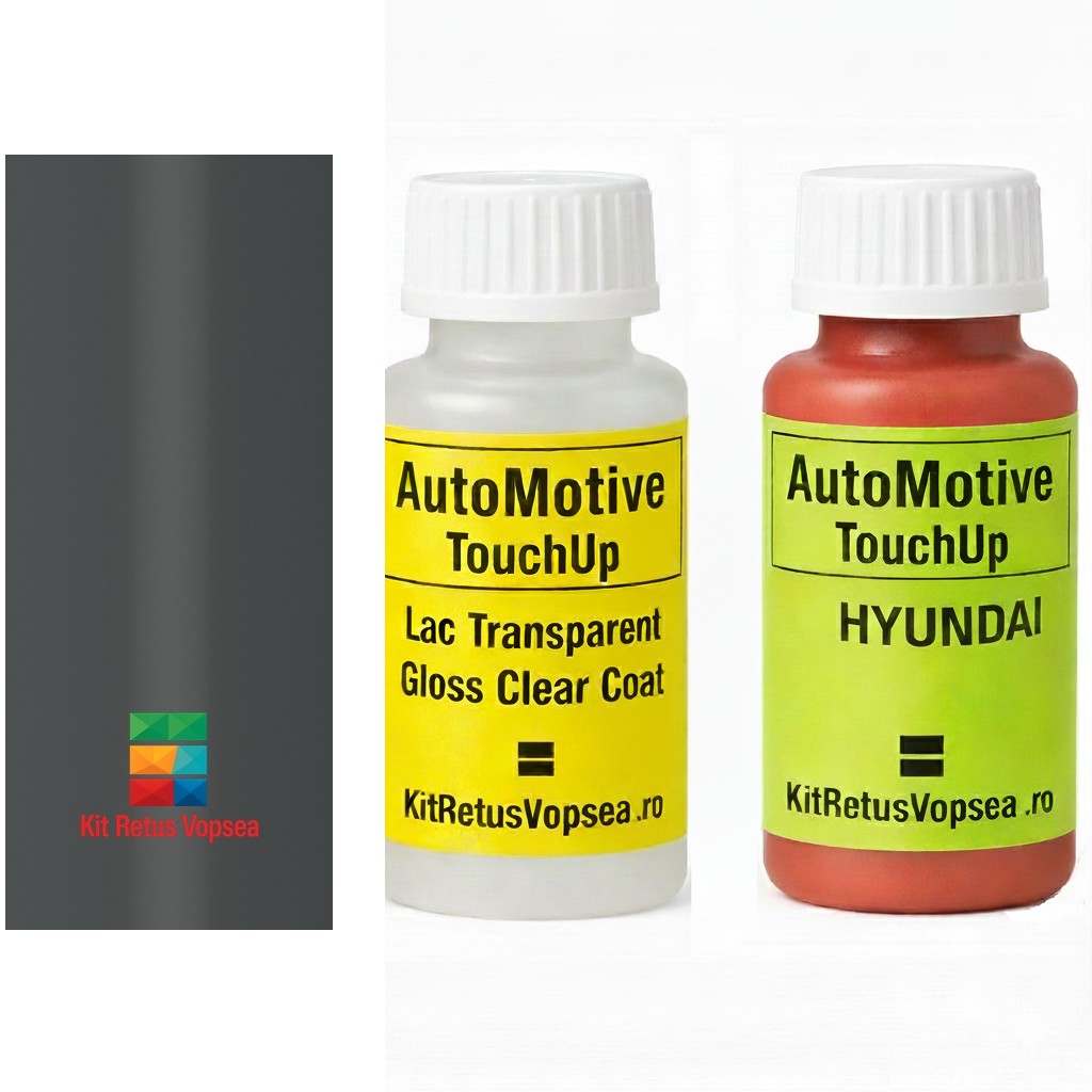 Kit corector vopsea cu pensula Hyundai Elantra N HY7017 (Pine Gray), HY7017, YD, ROKHY7017