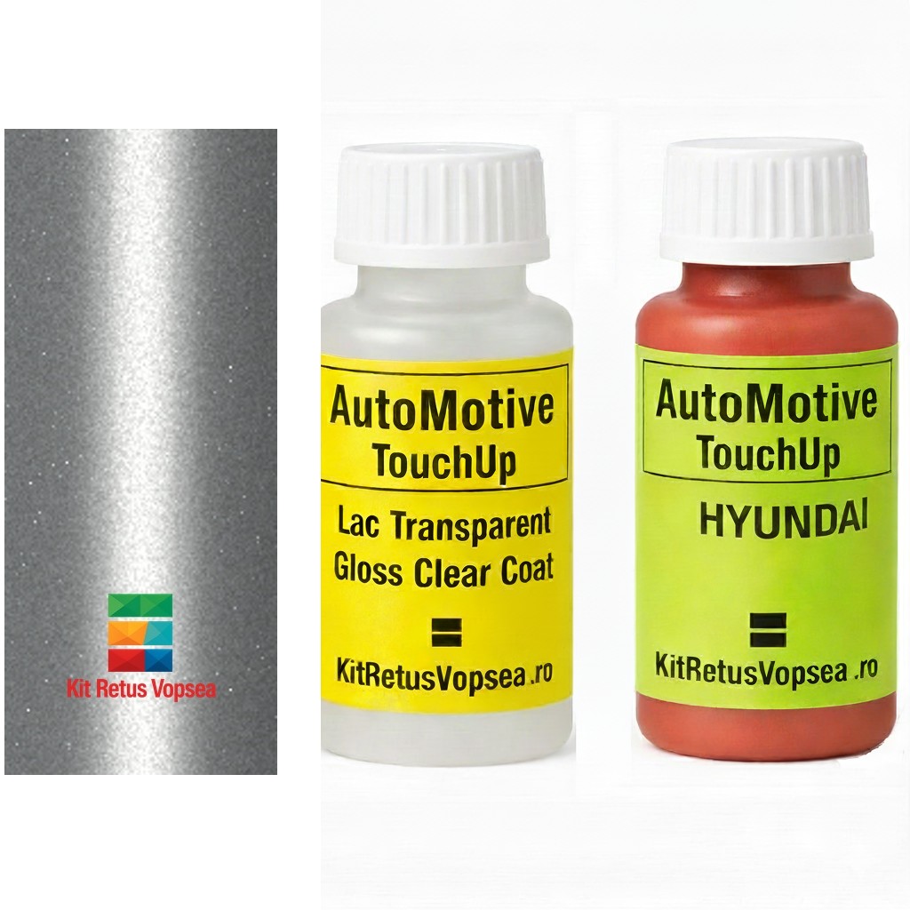 Kit corector vopsea cu pensula Hyundai Elantra N HYY6S (Platinum Silver), HYY6S, T8S, T8T, U3S, Y6S, Y7S, YS