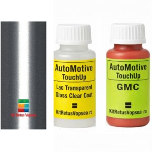 Kit corector vopsea cu pensula GMC Envoy GMC444GM (Brt. Silver), GMC444GM, GMA444GM, WA444G