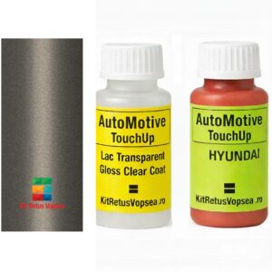 Kit corector vopsea cu pensula Hyundai Equus HY9816 (Luxury Grey), HY9816, DZ