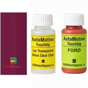 Kit corector vopsea cu pensula Ford Escort Cabriolet FRD3004 (Lipstick Pink) ,FRD3004, 2, XSC2793, FEU3004