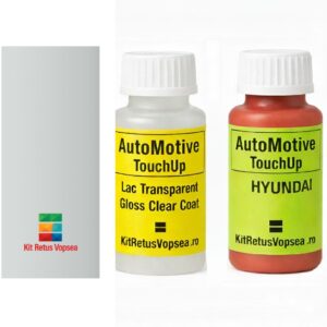 Kit corector vopsea cu pensula Hyundai Excel HY1007 (Artic White), HY1007, 340-3168
