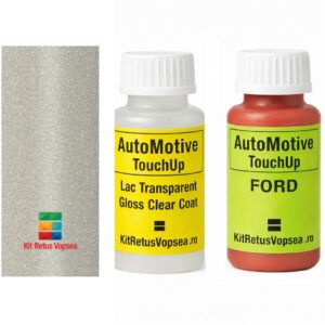 Kit corector vopsea cu pensula Ford Explorer-NA FRD03:F6 (Ceramic White) ,FRD03:F6, F6, 3WLGWHA, 3WLGXWA, FA03:F6, M7085