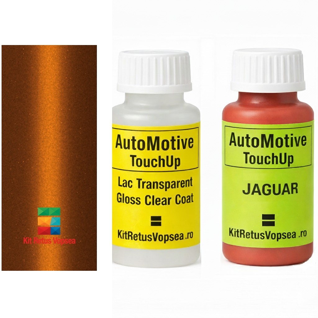 Kit corector vopsea cu pensula Jaguar F-Type JAG2255 (Madagascar Orange), JAG2255, 2255, EAS, 939