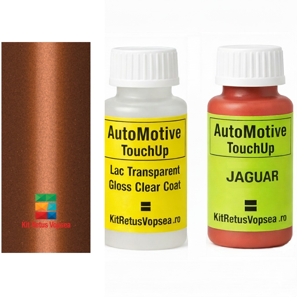 Kit corector vopsea cu pensula Jaguar F-Type JAG2368 (Madagascar Orange (Satin)), JAG2368, 2368, EBD, NMW