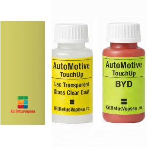 Kit corector vopsea cu pensula BYD F3 BYD1000 (Brazil Yellow), BYD1000