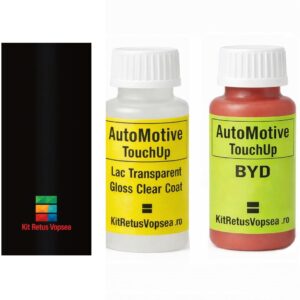 Kit corector vopsea cu pensula BYD F5 SURI BYD9400 (Delan Black), BYD9400, B1, DBU