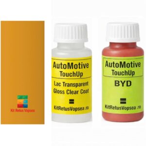 Kit corector vopsea cu pensula BYD F6 BYD1001 (Assyria yellow), BYD1001