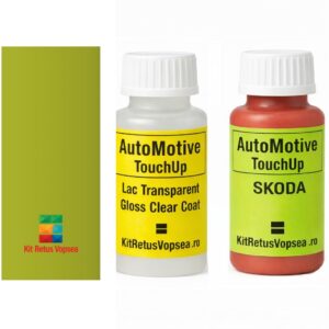 Kit corector vopsea cu pensula Skoda Fabia SKOG6E (Mamba Green), SKOG6E, G6E, LG6E, L-G6E, I3, I3I3