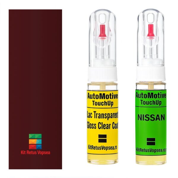 Kit retus vopsea touch-up Nissan Fairlady Z NISA01-M2 (Dark Red), NISA01-M2, A01-M2