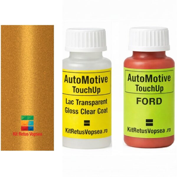 Kit corector vopsea cu pensula Ford Fiesta-NA FRD11:NQ (Yellow Blaze) ,FRD11:NQ, NQ, BEMGWHA, FA11:NQ, M7238