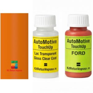 Kit corector vopsea cu pensula Ford Fiesta FRD2011 (Deep Orange) ,FRD2011, SJ, FEU2011, SJH