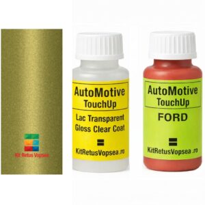 Kit corector vopsea cu pensula Ford Fiesta FRD9605 (Vitreous Green) ,FRD9605, L, L5, L6, LS, LT, XSC2789, FEU9605, PNI, PPH