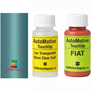 Kit corector vopsea cu pensula Fiat Fiorino FI333:15 (Turchese), FI333:15, 333, 333/C