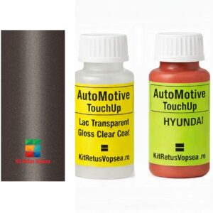 Kit corector vopsea cu pensula Hyundai Fluidic Verna HY9850 (Siena Brown), HY9850, INDHY9850, S4N