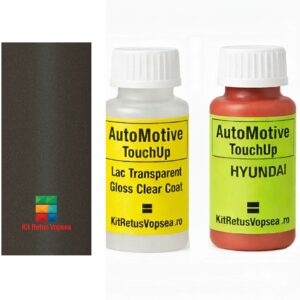 Kit corector vopsea cu pensula Hyundai Fluidic Verna HYTBP (Tellurian Brown), HYTBP, TBP, INDHYTBP