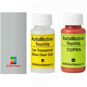 Kit corector vopsea cu pensula Cupra Formentor CUPS9R (Nevada White), 981311, CUPS9R, S9R, LS9R, 2Y, 2Y2Y