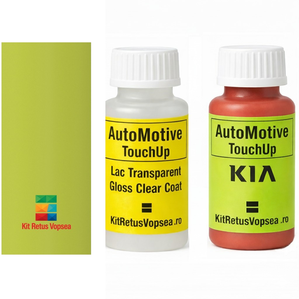 Kit corector vopsea cu pensula Kia Forte KIA6006 (Lime Twist), KIA6006, LAR