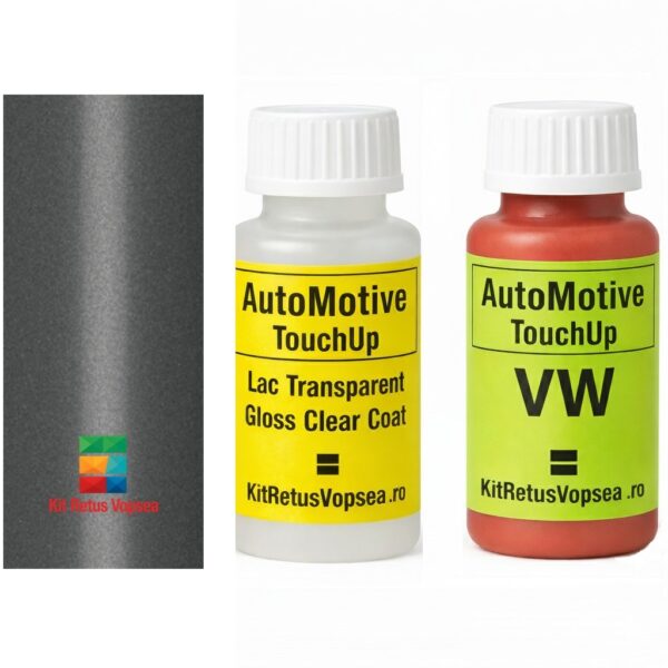 Kit corector vopsea cu pensula Volkswagen Fox VW90077 (Cinza Ubatuba), VW90077