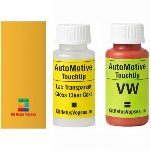 Kit corector vopsea cu pensula Volkswagen Fox VWLY1C (Imolagelb), VWLY1C, LY1C, Y1C, 1T, 1T1T