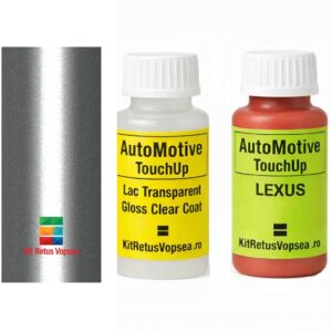 Kit corector vopsea cu pensula Lexus GS350 LEX1J2 (Sonic Silver), LEX1J2, 1J2