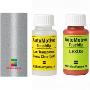 Kit corector vopsea cu pensula Lexus GS450h LEX1G5 (Frosty White), LEX1G5, 1G5