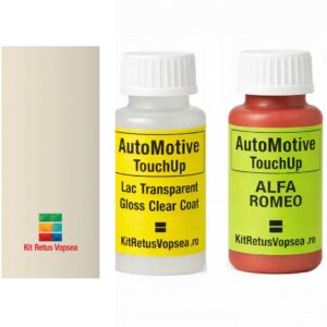 Kit corector vopsea cu pensula Alfa Romeo GT AR201:97 (Bianco Polare), AR201:97, 201, 201/A, 91883