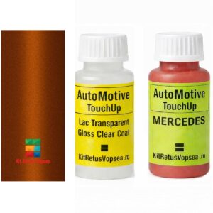 Kit corector vopsea cu pensula Mercedes GT MB2379 (Orangeflame), MB2379, 2379, 2-379