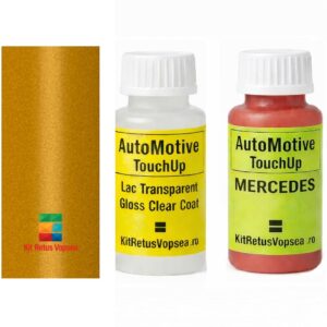 Kit corector vopsea cu pensula Mercedes GT MB278:14 (AMG Solarbeam), MB278:14, 1278, 278, DB1278, MB1278, MB1-278, DB278:14