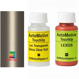 Kit corector vopsea cu pensula Lexus GX470 LEX587 (Dorado Gold), LEX587, 587