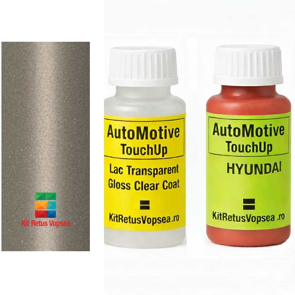 Kit corector vopsea cu pensula Hyundai Genesis Coupe HYP6Y (Sand Opal), HYP6Y, P6Y, PY