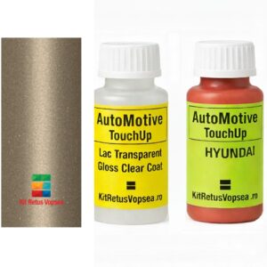 Kit corector vopsea cu pensula Hyundai Getz HY9812 (Hof Gold), HY9812, UA