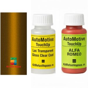 Kit corector vopsea cu pensula Alfa Romeo Giulia AR437:21 (Ocra), AR437:21, 437, 437/C, VR437/C, 437/B, 985707