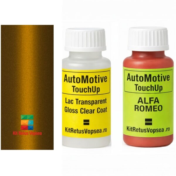 Kit corector vopsea cu pensula Alfa Romeo Giulia AR437:21 (Ocra), AR437:21, 437, 437/C, VR437/C, 437/B, 985707