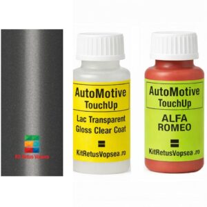 Kit corector vopsea cu pensula Alfa Romeo Giulia AR747 (Grigio Circuito), AR747, 747, 7474/A
