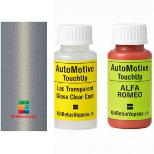 Kit corector vopsea cu pensula Alfa Romeo Giulietta AR764:14 (Bianco Lunar), AR764:14, 764, 764/A