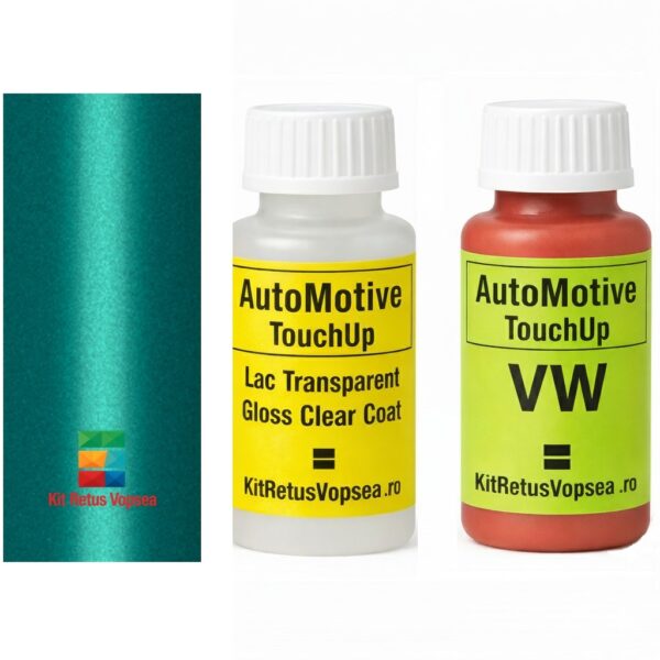 Kit corector vopsea cu pensula Volkswagen Gol VW90029 (Verde Light), VW90029, 137, 5Y, F137, VWSA9029, 3100