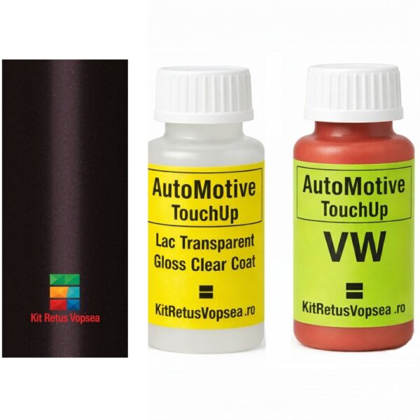 Kit corector vopsea cu pensula Volkswagen Gol VW92009 (Vermelho Antares), nan
