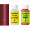 Kit corector vopsea cu pensula Volkswagen Gol VWL562M (Red)