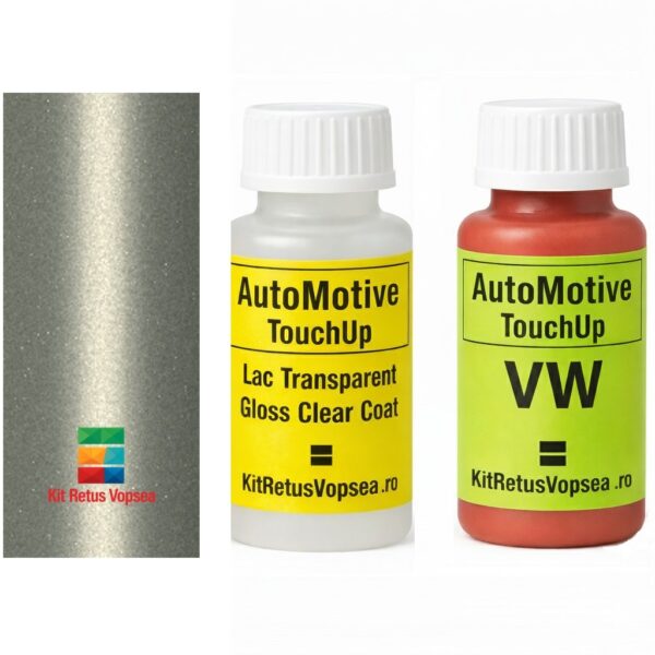 Kit corector vopsea cu pensula Volkswagen Golf VW90061 (Bege Gold), VW90061, D9, D9D9, E1S, LE1S