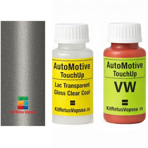 Kit corector vopsea cu pensula Volkswagen Golf VW90073 (Prata Egito), VW90073, 2E2E, J7Y, LJ7Y