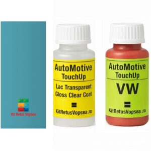 Kit corector vopsea cu pensula Volkswagen Golf VWL51C (Miamiblau), 53370, 074043, VWL51C, L51C, K2