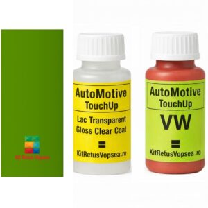 Kit corector vopsea cu pensula Volkswagen Golf VWL61A (Cliffgruen), 63151, 073064, VWL61A, L61A, N7