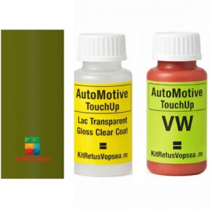 Kit corector vopsea cu pensula Volkswagen Golf VWL61H (Lofotengruen), 63265, 073123, VWL61H, L61H, M2