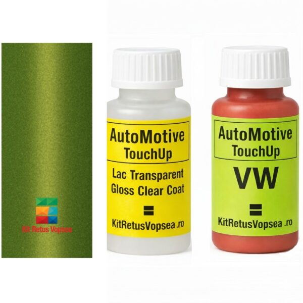 Kit corector vopsea cu pensula Volkswagen Golf VWL96N (Viperngruen), 63486, 095117, VWL96N, L96N, Y5