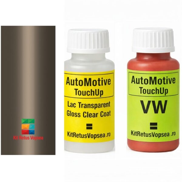 Kit corector vopsea cu pensula Volkswagen Golf VWLA8Y (Bronzegrau), nan